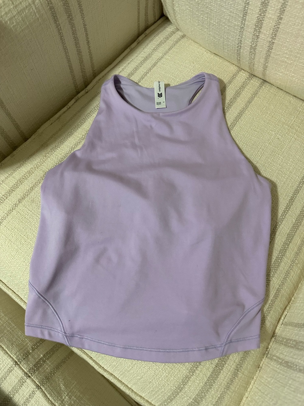 all in motion Light Lavender Racerback Athletic Tank